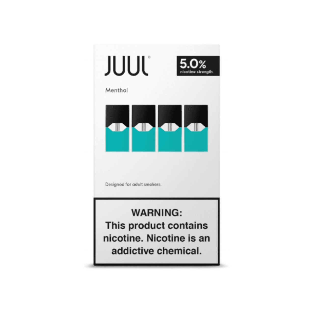 Pods 5% — Menthol 4-Pack